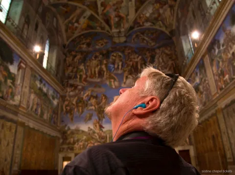 Cortile della Pigna incluso nel percorso del biglietto con audioguida per la Cappella Sistina