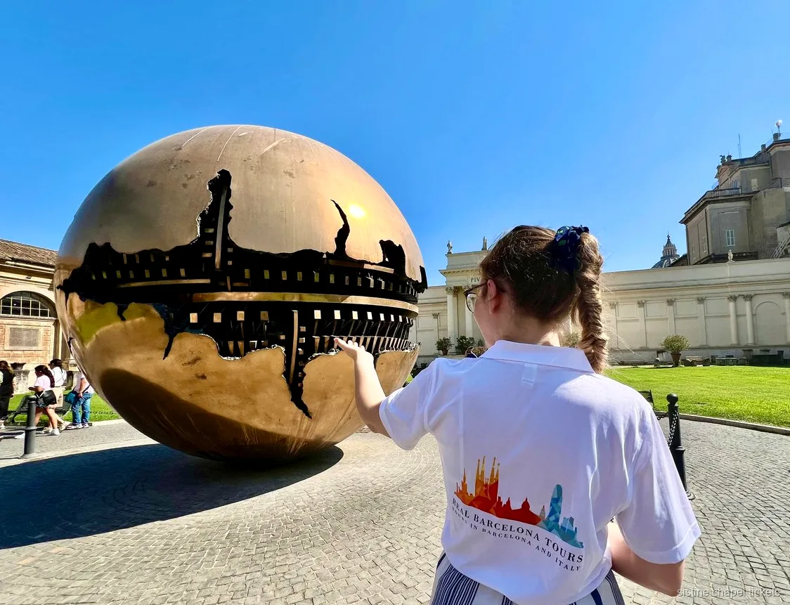 Galerij van de Kaarten op de route van de Vaticaanse Musea en Basiliek tour